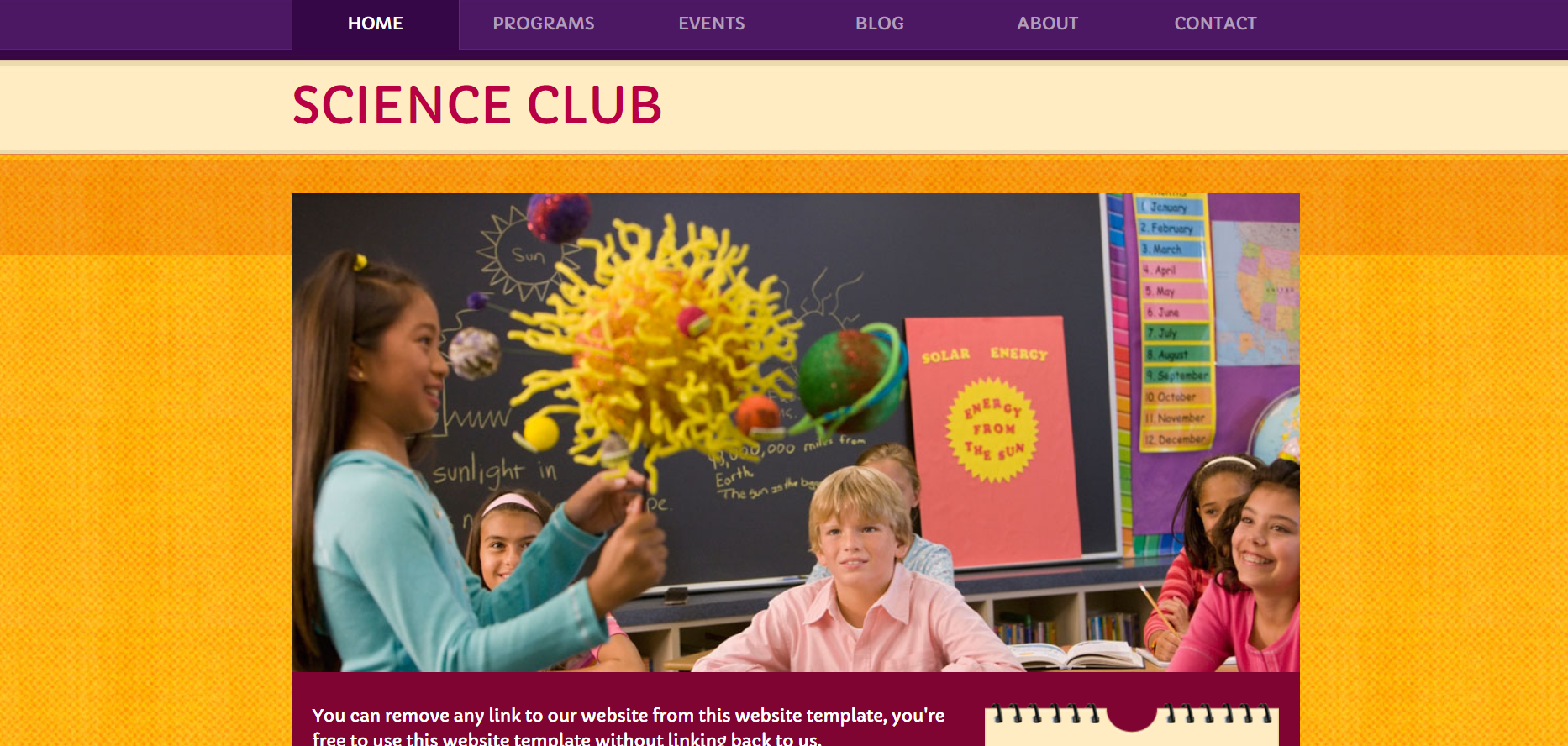 Шаблон сайта Семья №662