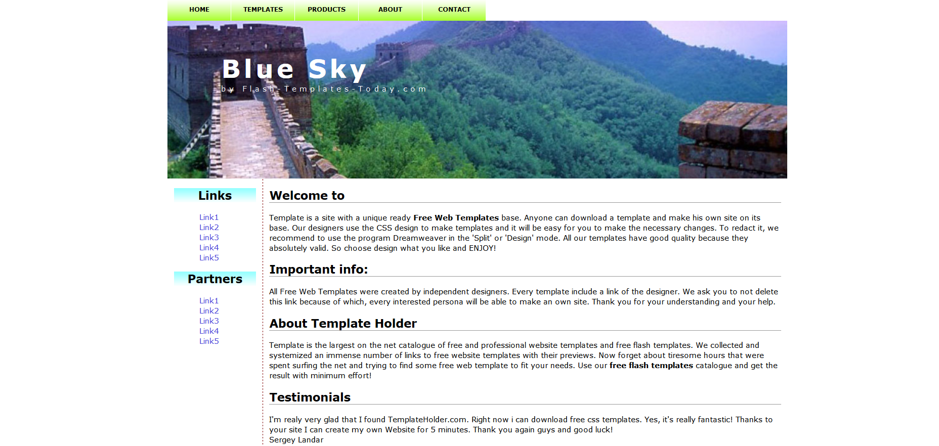 Шаблон сайта Путешествия №276