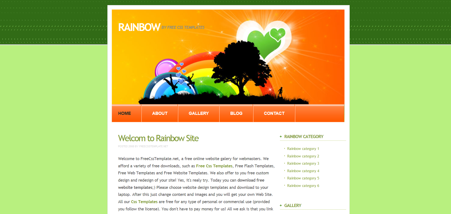 Шаблон сайта Веб №252