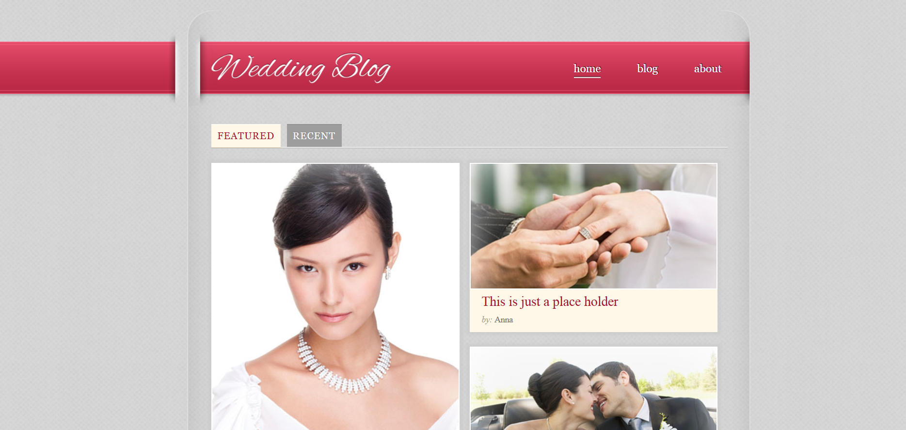 Шаблон сайта Свадьбы №677